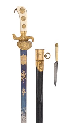Lot 68 - IMPERIAL GERMAN HUNTING HANGER, CA 1880-1890.