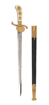 Lot 71 - GERMAN IMPERIAL HUNTING HANGER, CA. 1880 BY W.K.&C.