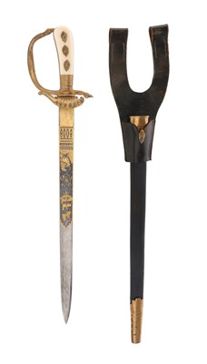Lot 72 - IMPERIAL GERMAN HUNTING HANGER, DATED 1899