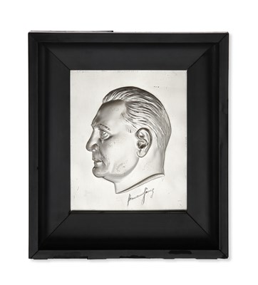 Lot 157 - PORTRAIT-RELIEF OF HERMANN GÖRING