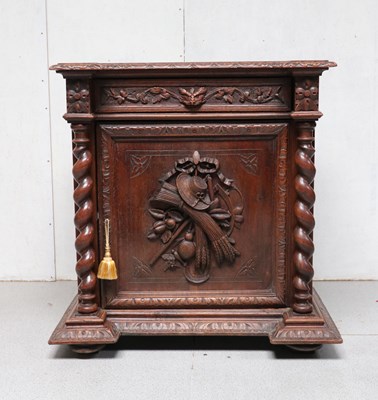 Lot 31 - FRENCH OAK SIDE/PIER CABINET