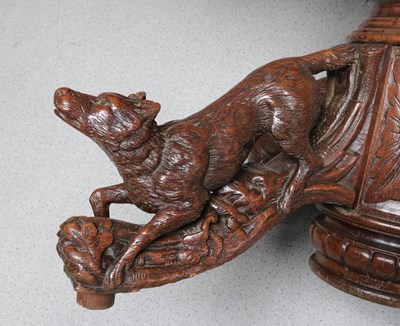 Lot 26 - FRENCH EXTENDABLE HUNTING TABLE