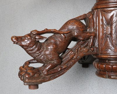 Lot 26 - FRENCH EXTENDABLE HUNTING TABLE