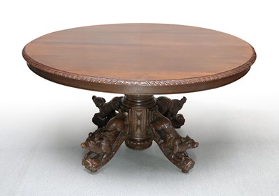 Lot 26 - FRENCH EXTENDABLE HUNTING TABLE