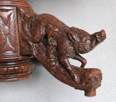 Lot 26 - FRENCH EXTENDABLE HUNTING TABLE