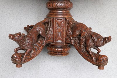 Lot 26 - FRENCH EXTENDABLE HUNTING TABLE