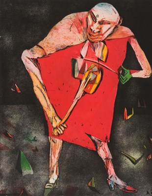 Lot 243 - Sroka Jacek (1957) Scherzo 1992 (Ets Aquatint)