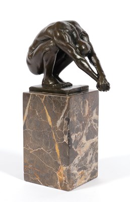 Lot 150 - Bronzen Beeld "De Duik"