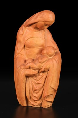 Lot 202 - Figure of the Madonna and Child, by Charles Vos (1888–1954)