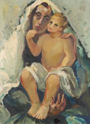 Lot 114 - Madonna and Child, by Edmond Bellefroid (1893–1971)