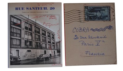 Lot 40 - Corneille (1922-2010) Rue Santeuil 20 (luxe editie)- met 2 originele litho's
