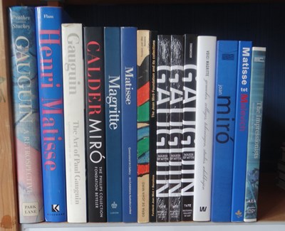 Lot 50 - Impressionisten - Lot met 15 boeken en publicaties