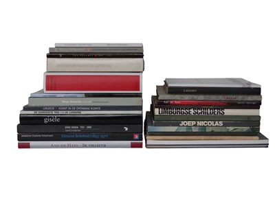 Lot 81 - Limburgse kunst (en omgeving) - Lot met 30 boeken en publicaties