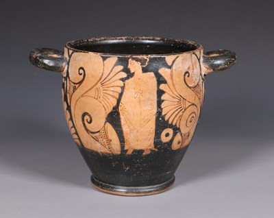 Lot 17 - Campanian Red-Figure Skyphos-Krater