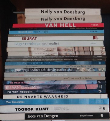 Lot 59 - Moderne Kunst - Lot met 24 diverse kunst monografieën