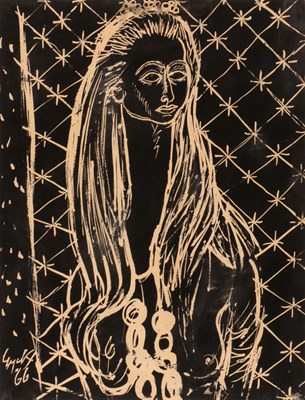 Lot 149 - Charles Eyck (1897-1883) - Portret van een vrouw