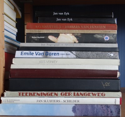 Lot 89 - Kunstboeken: Lot met 15 diverse monografieën van Nederlandse Kunstenaars