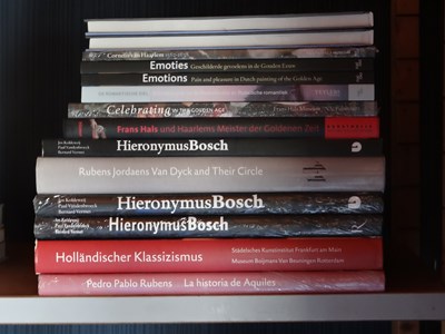 Lot 97 - Oude Kunst: Lot met 14 diverse boeken