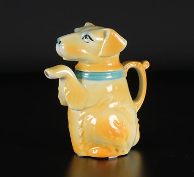 Lot 17 - Theepot in de vorm van een hond, Mosa Maastricht
