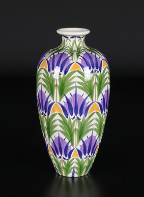 Lot 27 - Vaas, decor ‘Nunspeet’, Société Céramique