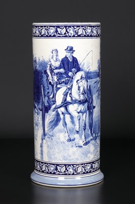Lot 36 - Paraplubak met Friese Sjees en Arreslee, Société Céramique