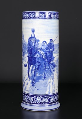 Lot 37 - Paraplubak met Friese Sjees en Arreslee, Société Céramique