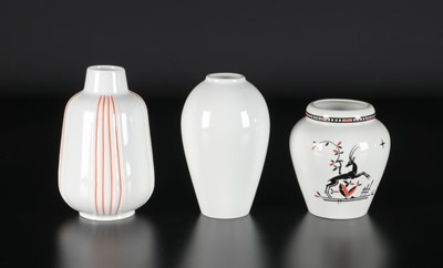 Lot 70 - Drie diverse design vazen, Mosa Maastricht