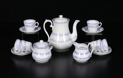 Lot 87 - 15-delig servies, decor 'Alhambra', Petrus Regout