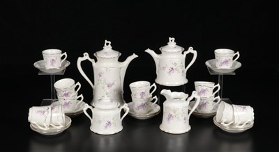 Lot 94 - 28-delig servies, model ‘Esthetic’, Société Céramique