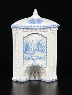 Lot 120 - Waterreservoir met kraan, Société Céramique