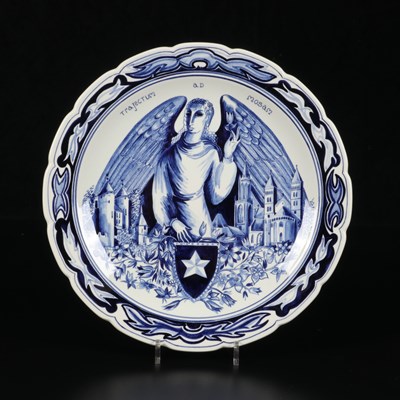 Lot 127 - Wandbord ‘Engel’, Pierre Daems, De Sphinx