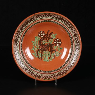 Lot 131 - Schotel met Hert, Russel-Tiglia Tegelen