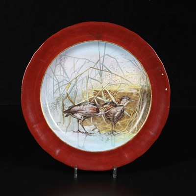 Lot 233 - Schotel met watervogels, Petrus Regout