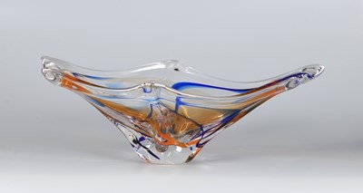 Lot 357 - Schaal, Max Verboeket, Kristalunie Maastricht