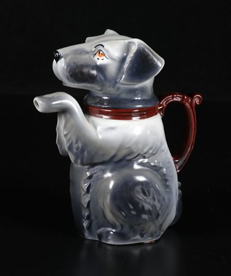 Lot 418 - Melkkan in de vorm van een zittende hond, Mosa Maastricht