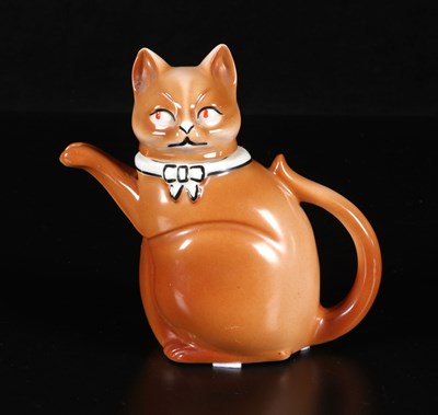 Lot 424 - Theepot in de vorm van een kat, Mosa Maastricht