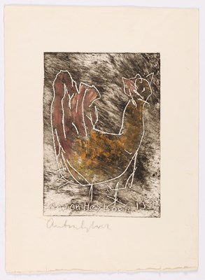 Lot 150 - Anton Heyboer (1924-2005) - Kip 1993 (Ets)