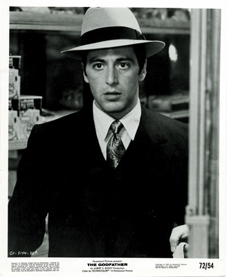 Lot 110 - James SCHAFER - Al Pacino in the Godfather 1972