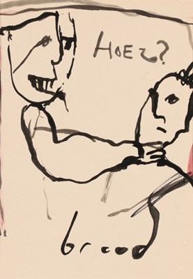 Lot 290 - Herman Brood (1946-2001) - "Hoezo?" (Stift)
