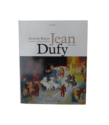 Lot 115 - Catalogue Raisonné de l'oeuvre Jean Dufy (1888-1964) Volume I