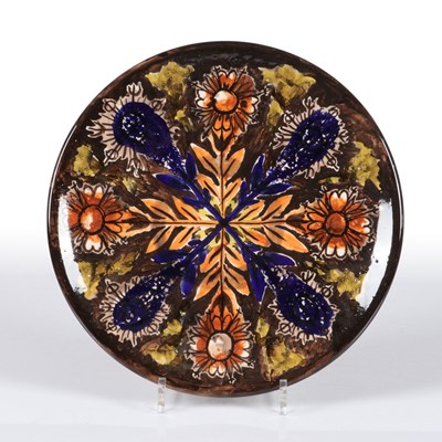 Lot 156 - Bord met abstract bloemmotief, Charles Eyck.
