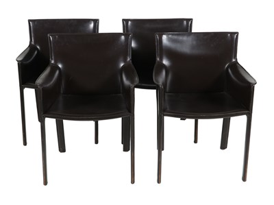 Lot 48 - Enrico Pellizzonni - Set of four armchairs