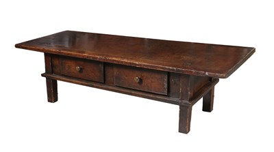 Lot 729 - 18th Century Spanish Chestnut Low Table