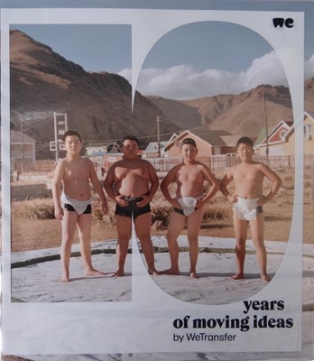 Lot 30 - Photobook - 10 years of moving ideas by WeTransfer 2019