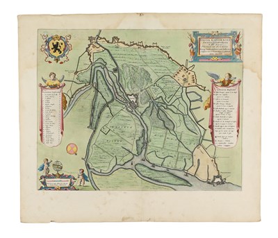 Lot 205 - Cartografie - Tabula Ducatus Limburch et Comitatus Valckenburch in Lucem edita a F. de Wit 1680