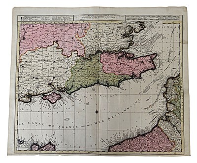 Lot 172 - Cartografie - R & J. Ottens - The Kingdom of Mercy ca 1740