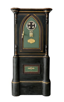 Lot 45 - Portuguese Cast Iron Safe by M. V. da Fonseca, Lisbon, ca. 1900