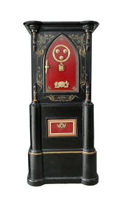Lot 44 - Portuguese Cast Iron Safe by Lucas F. L. Ribeiro, Lisbon, ca. 1900