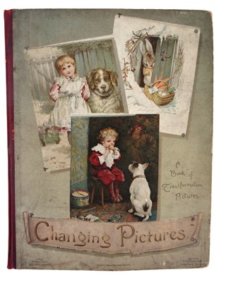 Lot 267 - Movable Books - Ernest Nister - Changing Pictures Pop-up Transformation Movable Book. 1893