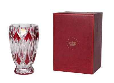 Lot 30 - Loodkristallen vaas - Val Saint Lambert